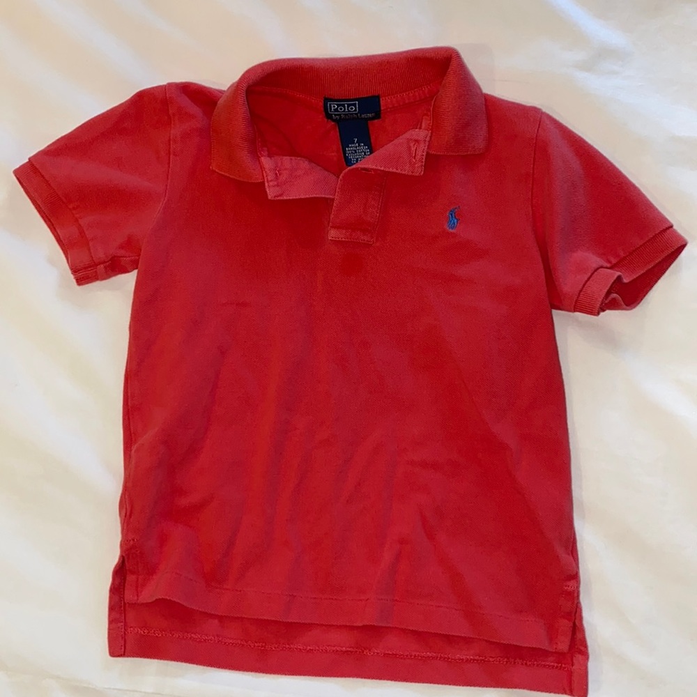RL polo size 7